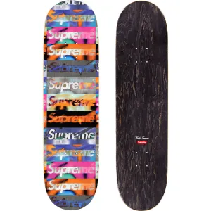 Supreme Distorted Logo Skateboard Deck