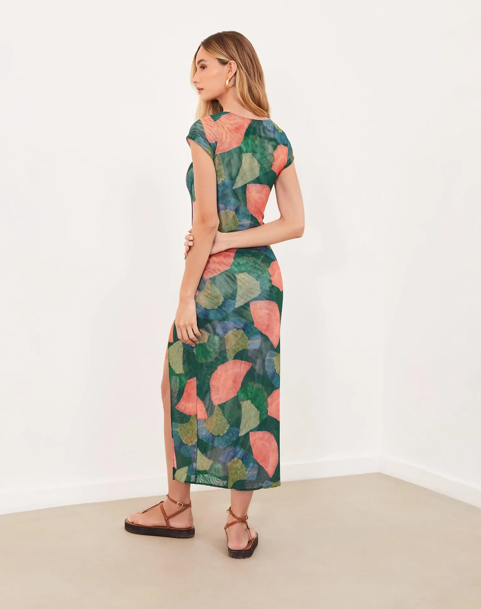 Suzi Midi Dress - Waterlily