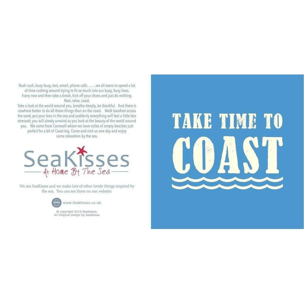 Take Time to Coast - Greeting Card