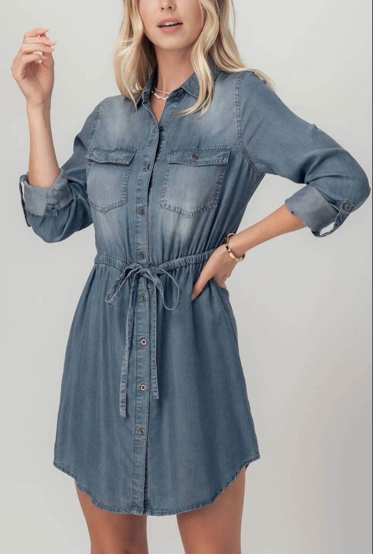 Tencel Denim Dress