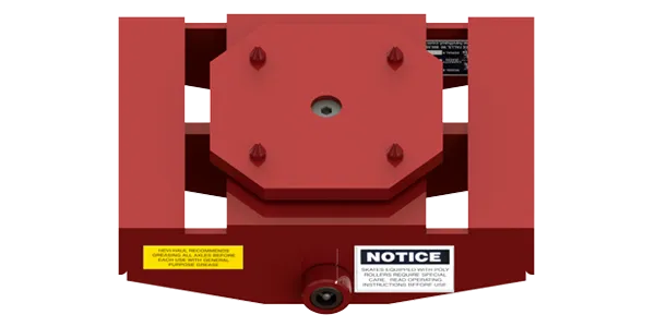 Tilt Type Swivel Skate HTDS-40-P | 3 Ton Capacity - Polyurethane Rollers