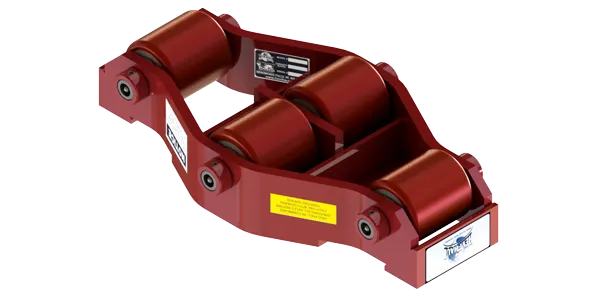 Tilt Type Swivel Utility Skate HUMS-HD-20-P | 10 Ton Capacity - Polyurethane Rollers