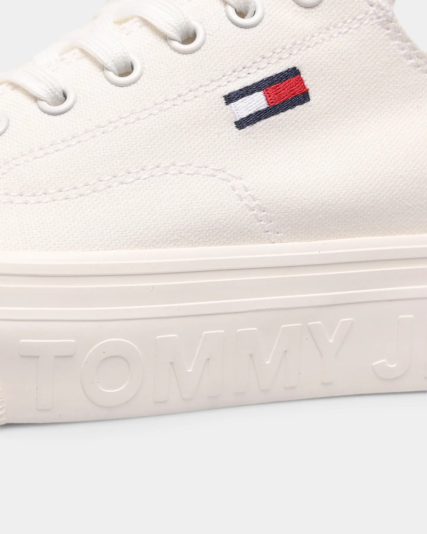 Tommy Jeans Women's TJ Flatform White