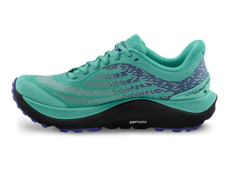 Topo Athletic Women's Ultraventure 4 - Aqua/Black