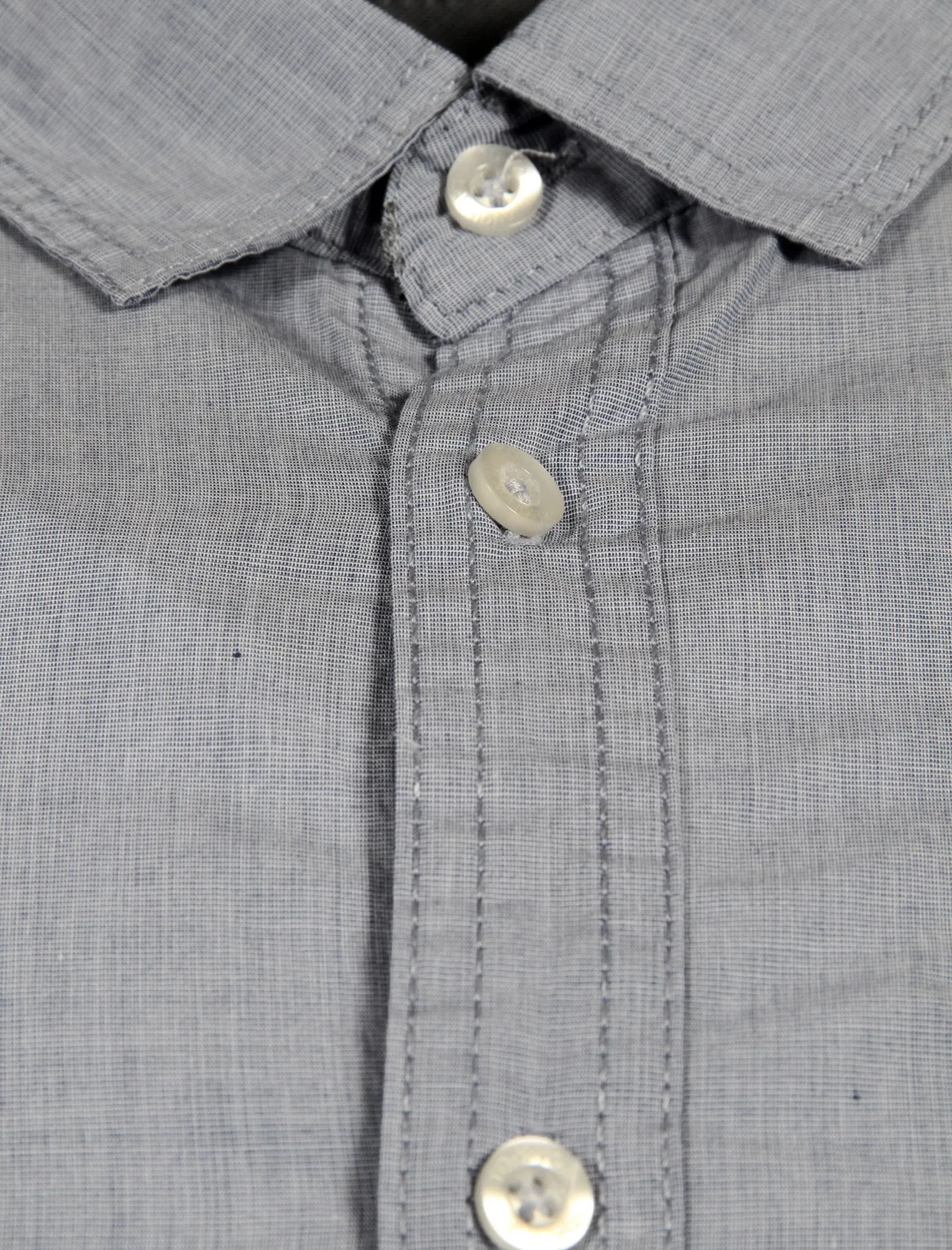 Valencia Short Sleeve Cotton Shirt in Dress Blues - Tokyo Laundry