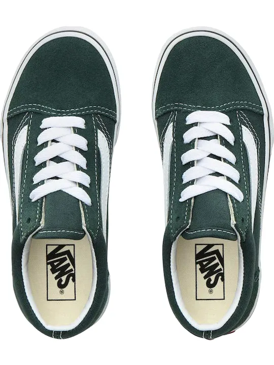 Vans scarpa sneakers da ragazzi Old Skool VN0A4BUUV3N1 verde