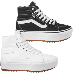 Vans Womens Filmore Hi Tapered High Top Platform Trainers Sneakers