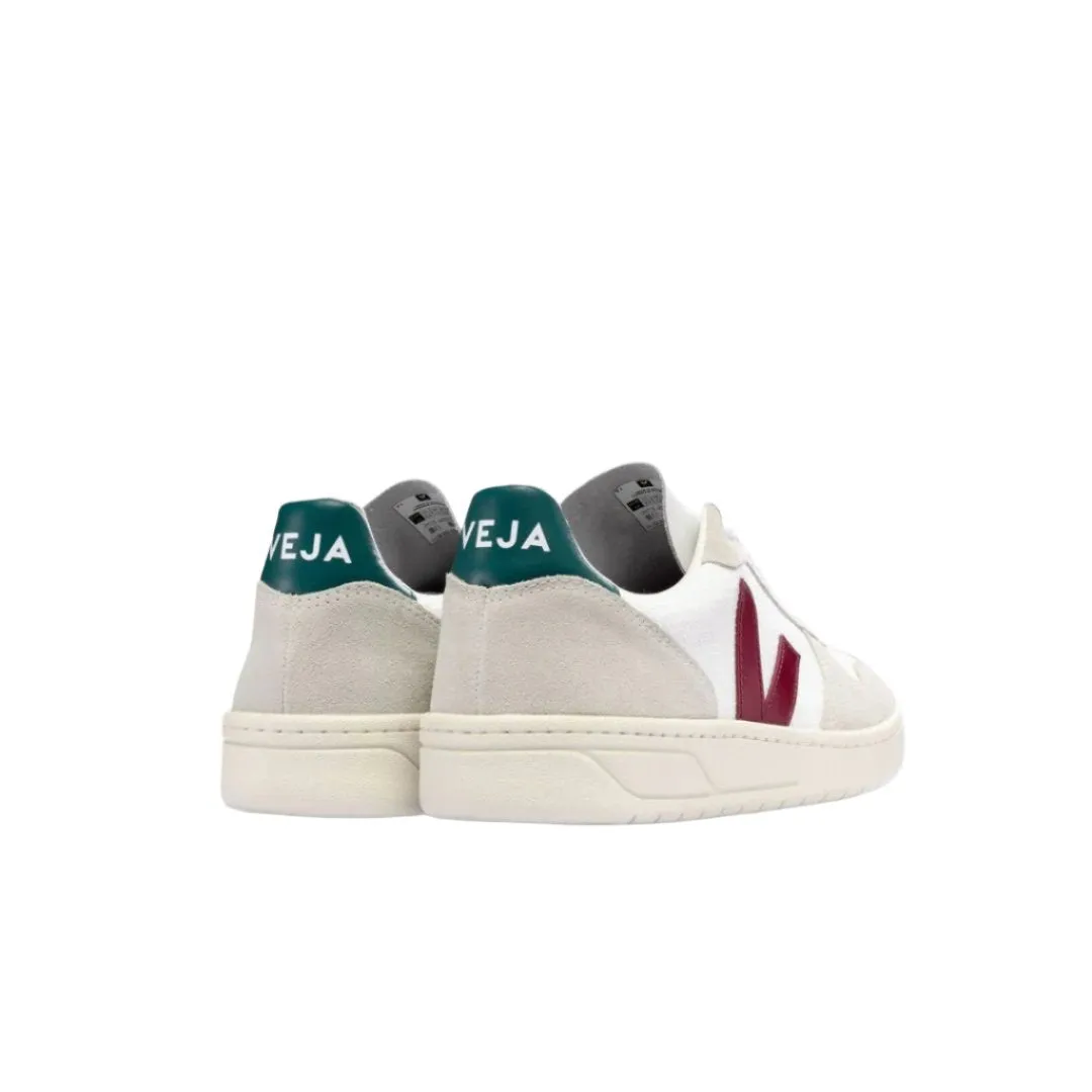 VEJA V-10 B-mesh white marsala brittany women