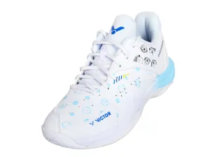 [VICTOR X DORAEMON] P-DRM A Bright White Wide Court Shoes