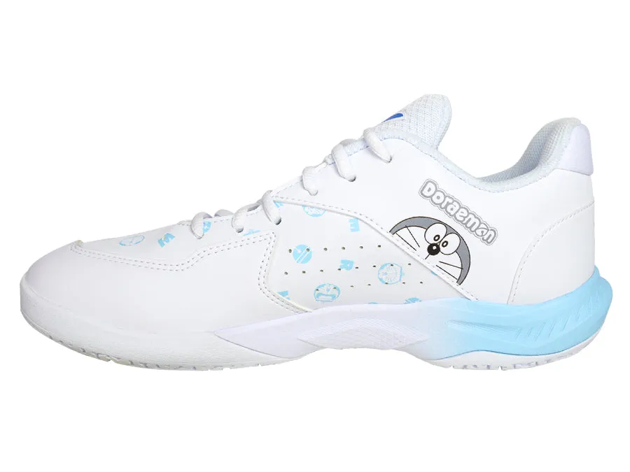 [VICTOR X DORAEMON] P-DRM A Bright White Wide Court Shoes