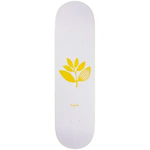 Wood Plant Team White/Yellow 8.0" Skateboard Deck