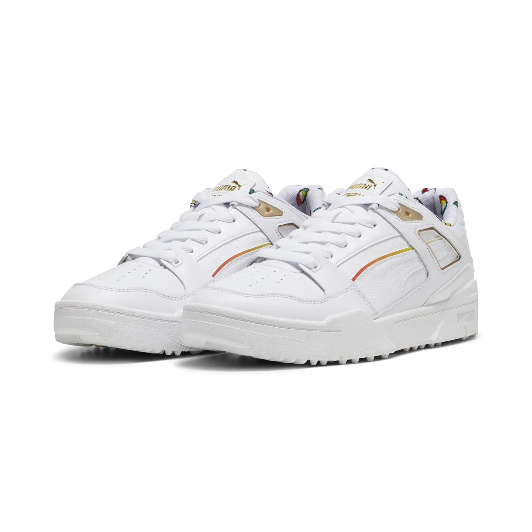 X Arnold Palmer Slipstream G Golf Shoes White/Speed Yellow - SS24