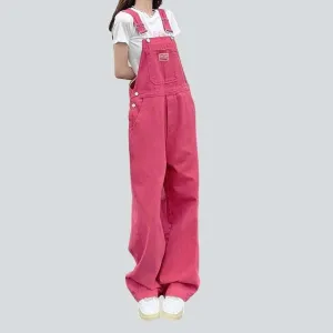 Y2k women's jeans dungaree